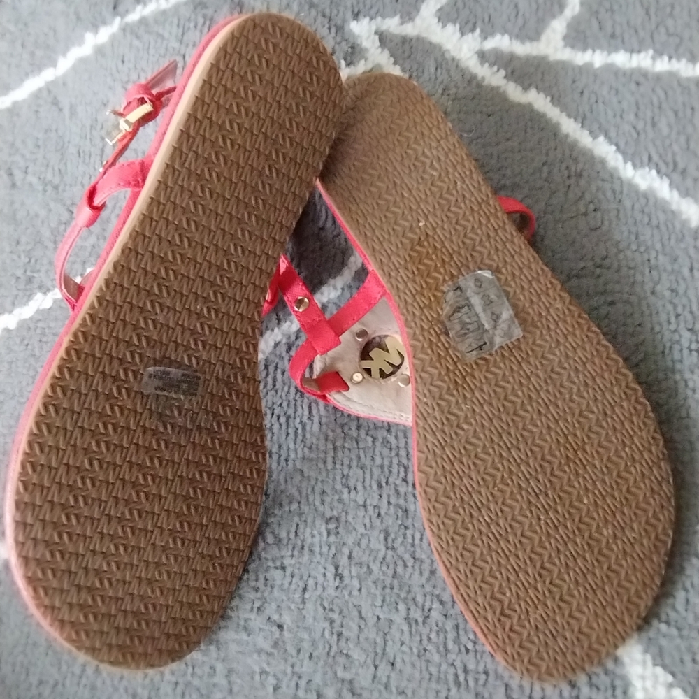 Michael Kors EUC Orange Sandals - Picture 15 of 15